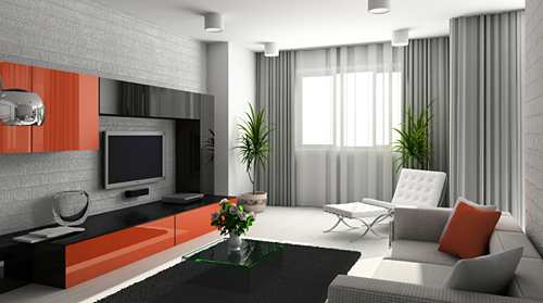 contemporary style living room2